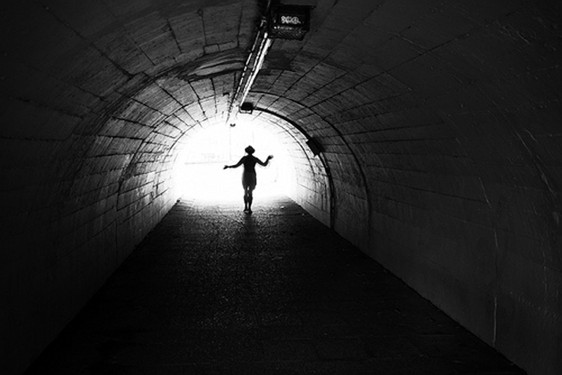 light-at-the-end-of-the-tunnel-woman-dance